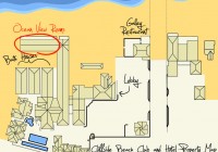 Map Ocean View Rooms